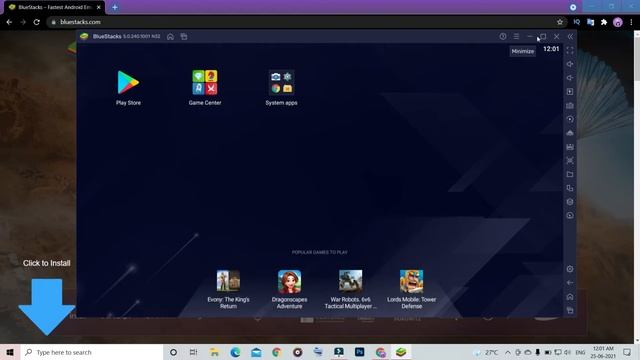 How to play mobile games on PC | Install Bluestacks 5 on PC смотреть онлайн