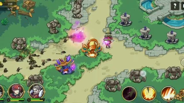 Kingdom War TD: Level 7 HELL / GAMEPLAY / GUIDE / WALKTHROUGH / Legends Defense смотреть онлайн
