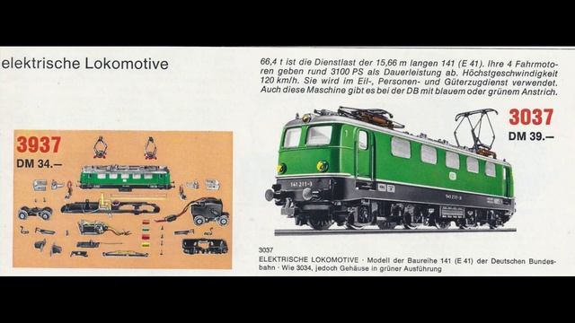 Märklin 3037, die Modelle von 1960 bis 1995 смотреть онлайн