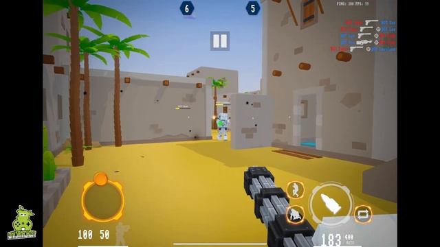 WaloRound: Offline FPS Shooter Gameplay Walkthrough (Android, iOS) - Part 1 смотреть онлайн