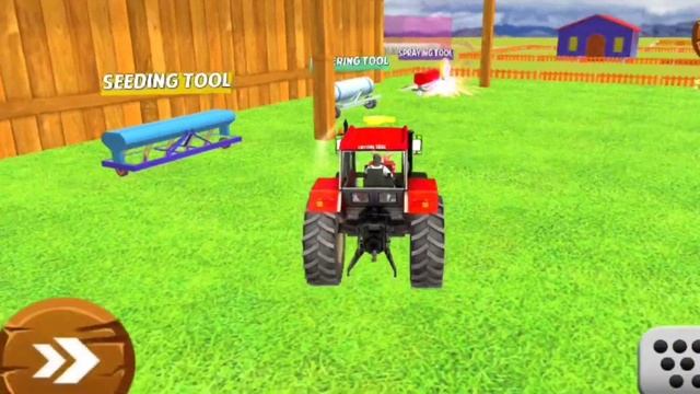 Real Tractor Driving Simulator 2020 - Grand Farming Transport Walkthrough - Android GamePlay смотреть онлайн