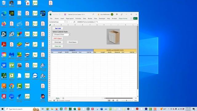 Cabinet Part Calculator смотреть онлайн