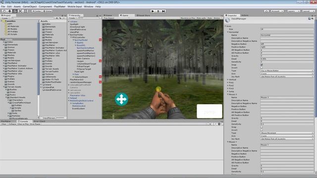 No-Code Touch Controls! Unity Dual FPS Touch Joysticks смотреть онлайн