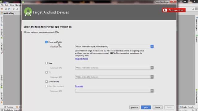 Android Studio Cours pour les débutants 01 : Créer le nouveau Projet смотреть онлайн