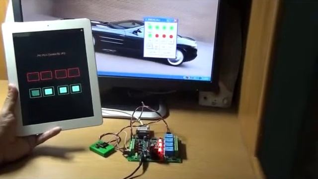 TouchOSC on IPAD to give ON / OFF Command to home appliances. смотреть онлайн
