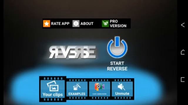 How To Make Magic Video With Reverse Movie FX App On Android Phone