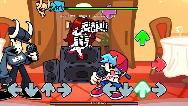 Friday Night Funkin (FNF) Ex BF- Last Chance 111770score 91,68% acc смотреть онлайн