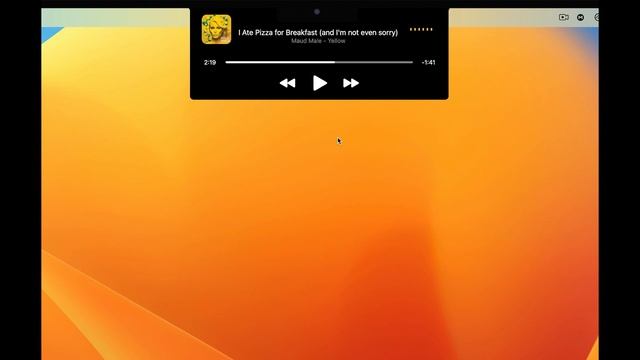Dynamic Notch Concept a for Music Player on macOS смотреть онлайн