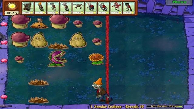 Plants vs Zombies | Tall -nut Zombie Chapter Hard Mode in 8.14 minutes GAMEPLAY FULL HDVs 1080p 60h смотреть онлайн