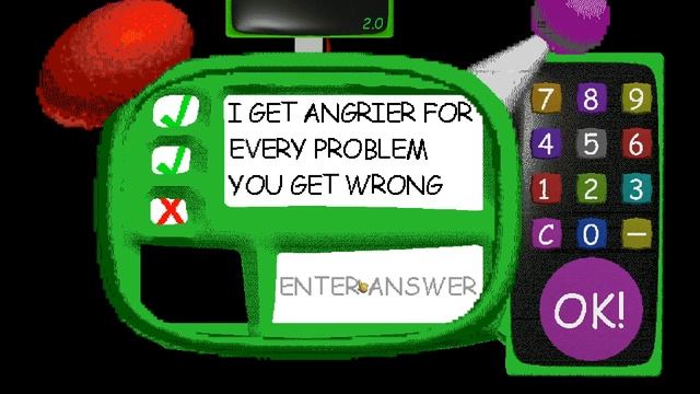 Im playing baldi basics but its only baldi head смотреть онлайн