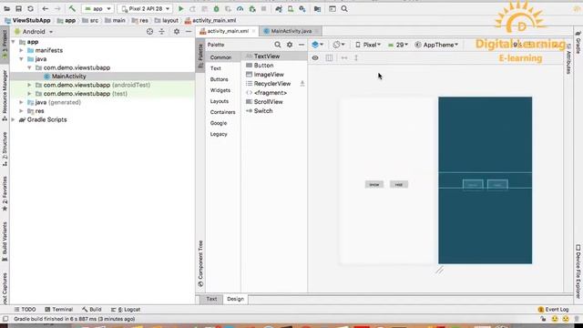 102 Android ViewStub | Online Training Download app from below link смотреть онлайн