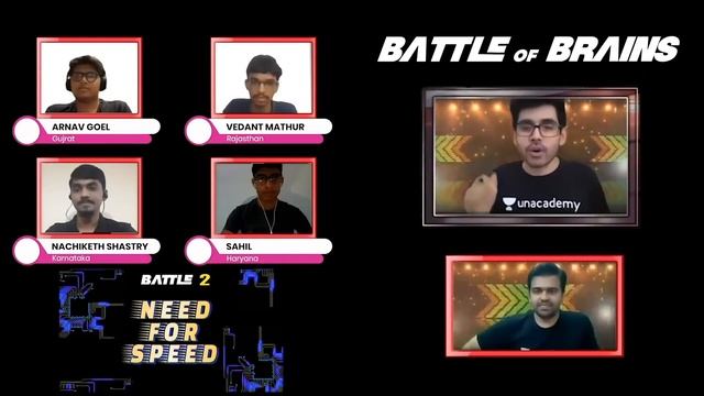 Battle Of Brains | Episode - 8 | Quiz Show | Unacademy JEE | Namo Kaul | Sameer Chincholikar смотреть онлайн