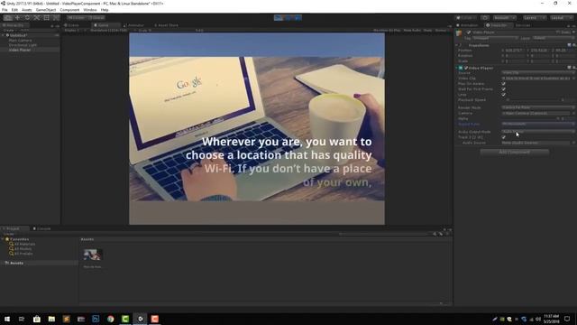Unity 3D Video Player - Fully Explained How To Use Videos In Unity смотреть онлайн