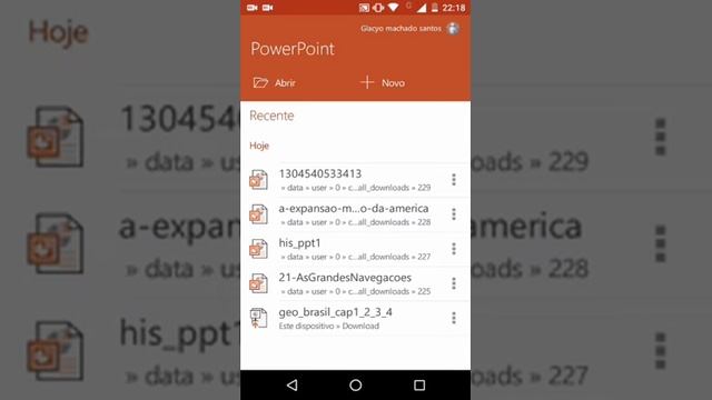 Como Abrir Arquivos PPT No Dispositivo Android смотреть онлайн