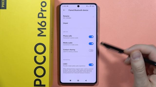 Does POCO M6 Pro support LDAC Audio Codec #howtodevices смотреть онлайн