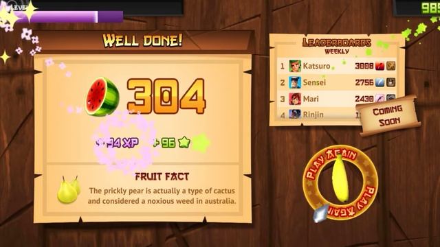 Fruit Ninja Bomb Cutting NInja technique | fruit Ninja HD Gameplay | fruit Ninja Android Mobile gam смотреть онлайн
