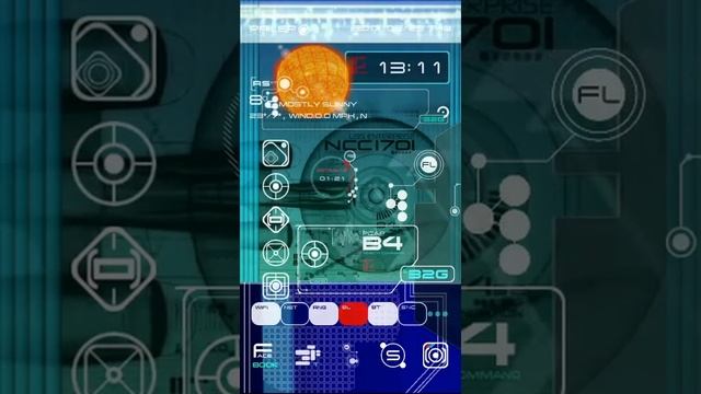 Next Launcher (trek theme-classic mode) смотреть онлайн