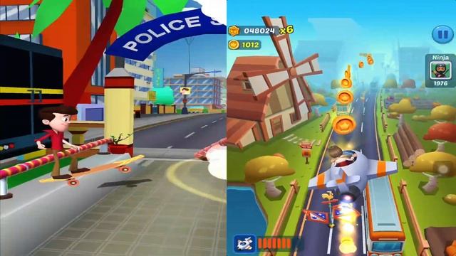 Subway Princess Runner V/S Smashing Simmba Run - Fun Games Ever!!! Android/iOS Gameplay HD смотреть онлайн