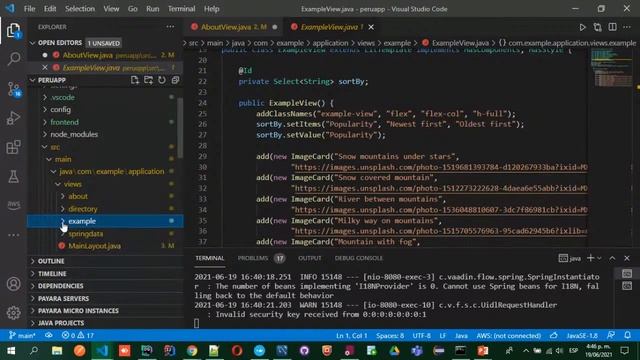 Vaadin Flow, Soluciones Empresariales en Java смотреть онлайн