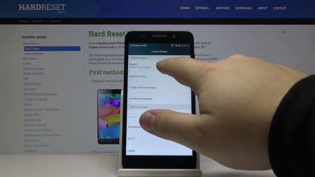 How to Change Keyboard Language in HUAWEI Honor 4X – Keyboard Settings смотреть онлайн