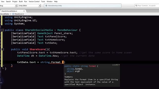 Unity Social media sharing buttons смотреть онлайн