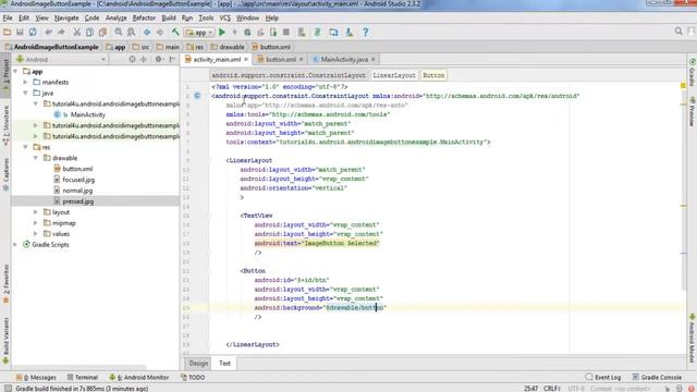 Android ImageButton, Android ImageButton Selector - Android Studio Tutorial for Beginners смотреть онлайн