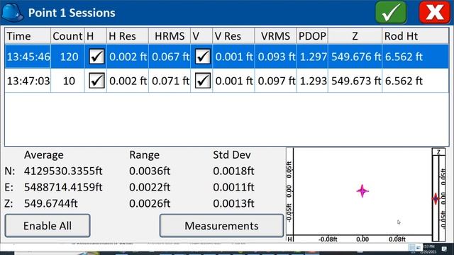SurvPC 7 New Features: Enhanced Graphical GNSS Averaging смотреть онлайн
