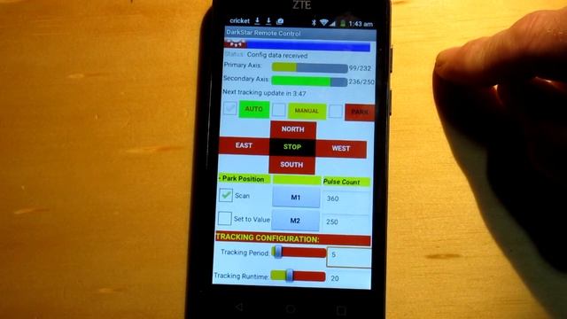 DarkBlue - Bluetooth Dual Axis Solar Tracker Android App смотреть онлайн