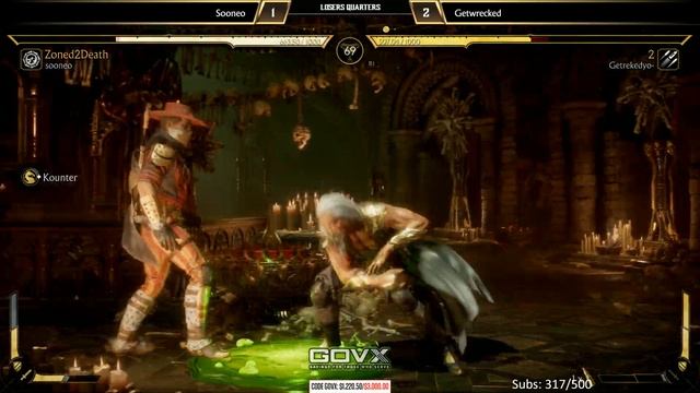 MK11 @ GOVX Tactical Combat Finals - sooneo vs getwrecked [4K/60fps] смотреть онлайн