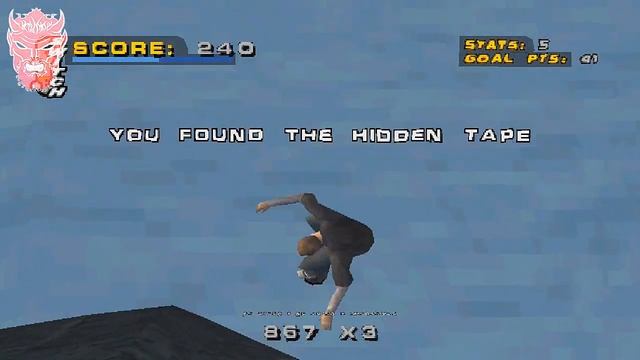 Tony Hawk's Pro Skater 4 (PS1) - All Hidden Tapes/Todas as fitas escondidas смотреть онлайн