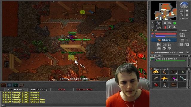 Tibia ORC CAVE @ oldschool MMORPG смотреть онлайн