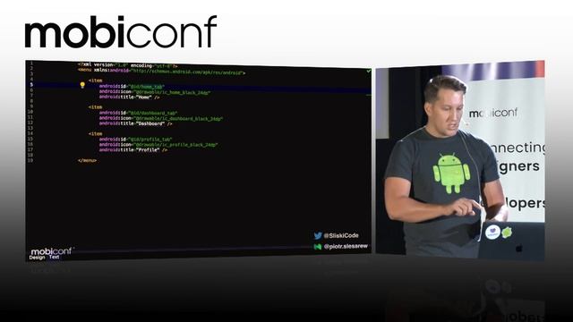 Mobiconf 2019 | Piotr Ślesarew "Bottom navigation headache" смотреть онлайн