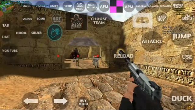 CS 1.6 android hack aimbot+third person link description смотреть онлайн