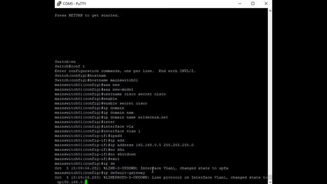 How To Configure SSH On Cisco 2960 / Как настроить SSH на Cisco 2960
