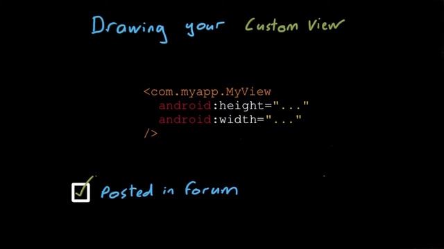 Draw Your Own View - Developing Android Apps смотреть онлайн