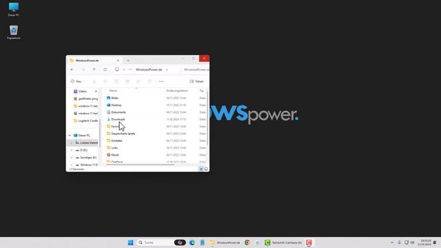 AppData Ordner EINBLENDEN anzeigen in Sekunden bei Windows 11 #WindowsPower смотреть онлайн