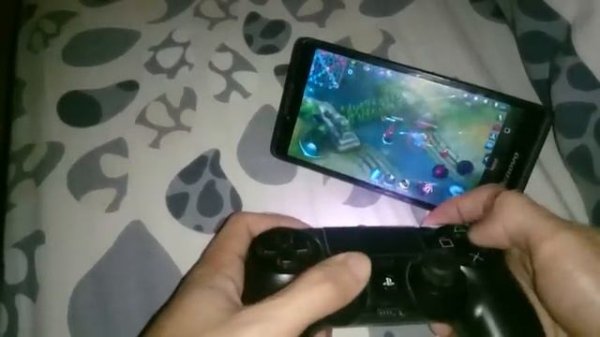 Mobile Legends + PS4 Controller + Skill Aim