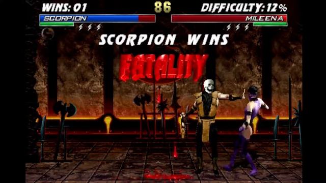 MK Mugen] Scorpion Blood all fatality + download character смотреть онлайн