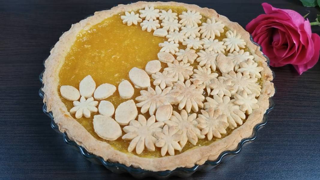 Пирог " Лимонник" Вкусный пирог с лимонно- апельсиновой начинкой, как мармелад. смотреть онлайн