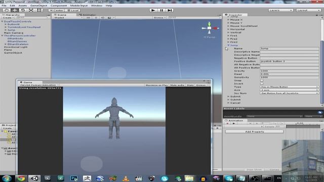 Unity 3D / 5 - Mobile Touch Buttons TUTORIAL ( No Coding ! ) смотреть онлайн