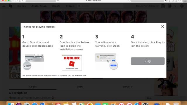 How to download ROBLOX on mac смотреть онлайн