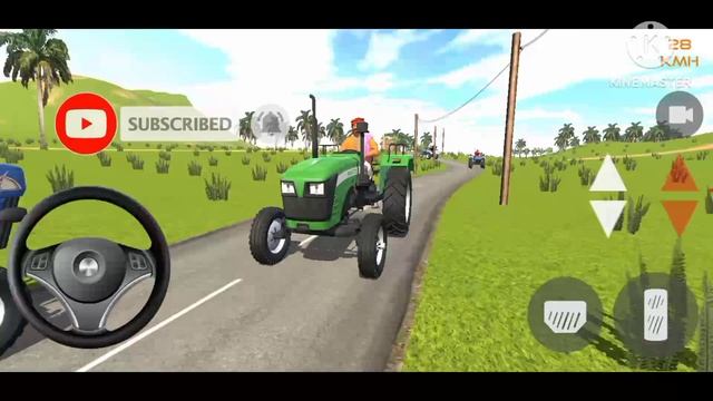 Indian Tractor Driving 3d Game - Grand Farming Transport Walkthrough - Android Gameplay смотреть онлайн
