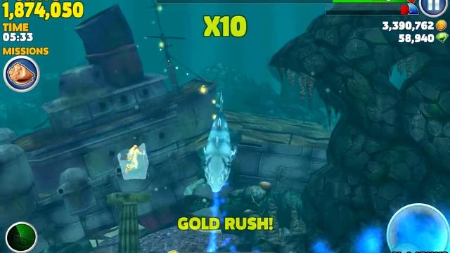 Hungry Shark Evolution [Android] Gameplay #64 смотреть онлайн