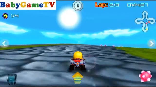 Pacman Kart Rally Apps For Kids смотреть онлайн