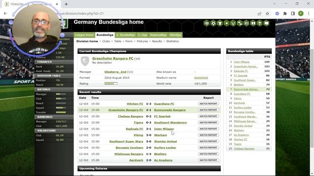 S53 E57 Last League Game of the Season - On Itsagoal.org - The Old School Football Manager Game! смотреть онлайн