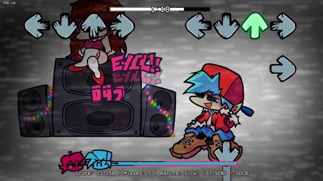 Friday Night Funkin' Corruption Reimagined (B-Side + Extras HARD) смотреть онлайн