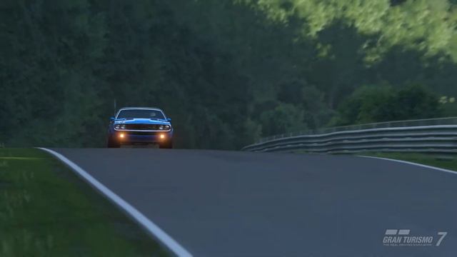 1970 Dodge Challenger R/T @ Nürburgring - Gran Turismo™ 7 смотреть онлайн
