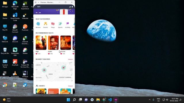 Flutter Tutorial: Movie Booking App | Dart | New UI | Animation | Flutter смотреть онлайн