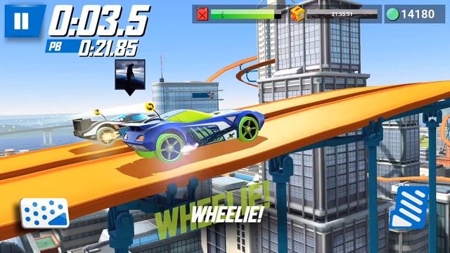 HOT WHEELS RACE OFF - NERVE HAMMER ALL LEVELS | NEW UPDATE (iOS Android) смотреть онлайн