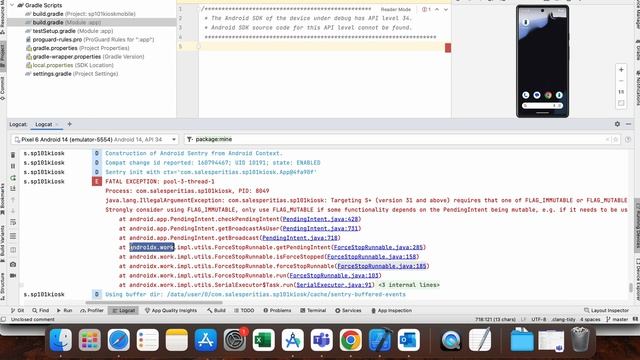 SOLVED: Targeting S+ version 31 and above requires that one of FLAG IMMUTABLE or FLAG MUTABLE смотреть онлайн